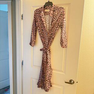 Sway and Cake Dress, Size S, Pink and Black Leopard